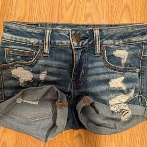 American Eagle jean shorts
